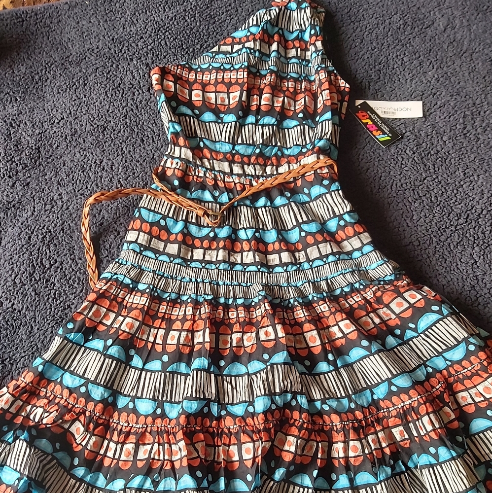 NWT Maggy London one-shoulder dress